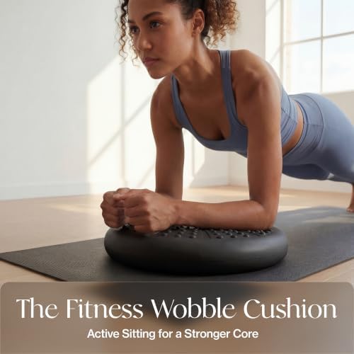 Tumaz Wobble Cushion Wiggle Seat Core Balance Disc with Pump