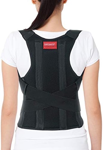 ORTONYX Posture Corrector for Women & Men, Back Shoulder Support Brace