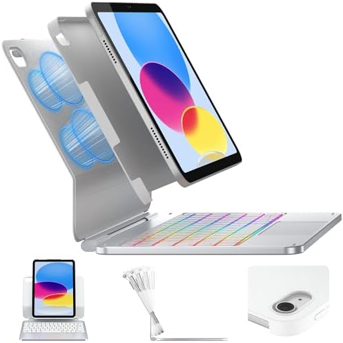typecase Edge+ Keyboard Case for iPad A16 11th/10th Gen, Portrait Stand