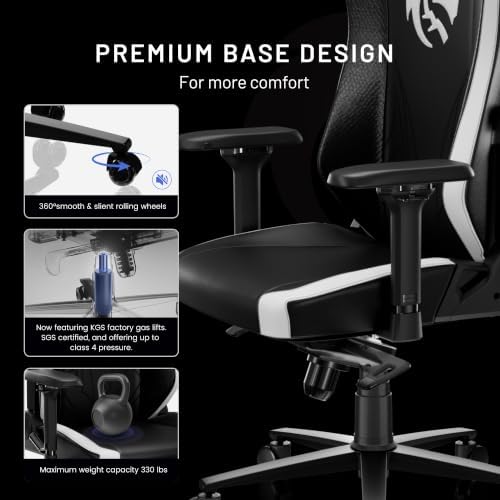 Blacklyte Athena Pro Gaming Chair, Team Spirit, Leatherette
