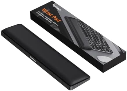 Cooling Gel Keyboard Wrist Rest, Ergonomic 11.81-in Compact Wrist Support