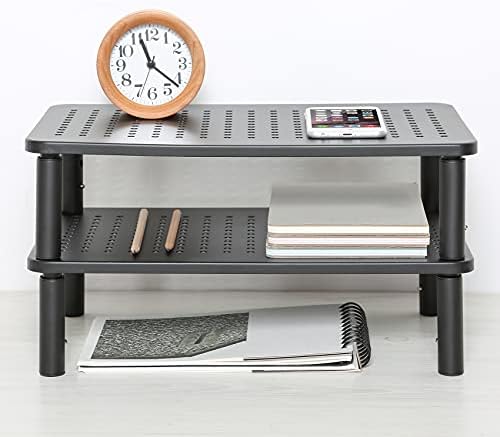 2 Pack Monitor Riser Desktop Stand Flat Screen TV Monitor Stand Riser