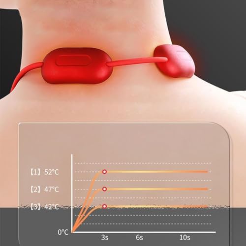 Neck massager, EMS Training Device, Stimulator, Muscle, Powered, For Muscle Conditioning for Body Muscles and Massage for Back, Men, and Women Fitness Belt