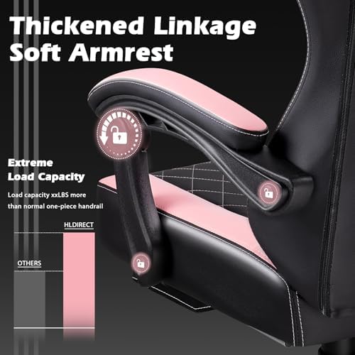 PUKAMI Ergonomic Gaming Chair for Adults