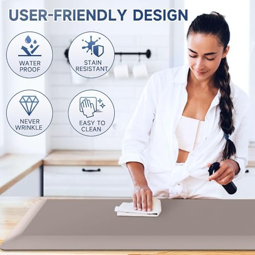 4/5 Inch Thick Kitchen Mats for Floor, StepRite Kitchen Rug for Standing