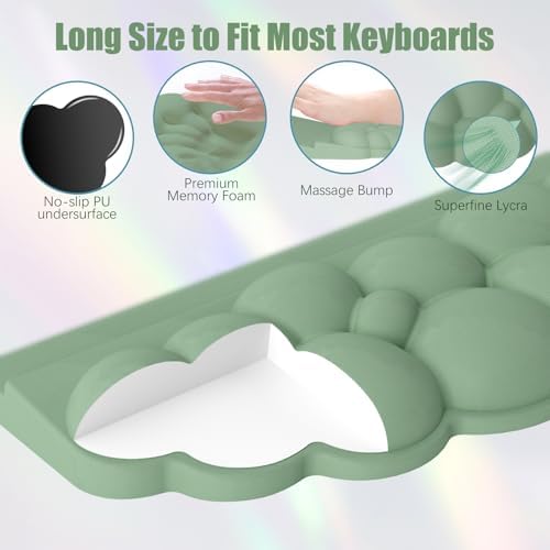 Wrist Rest with Keyboard Stand, Ergonomic Computer Wrist Support Pad