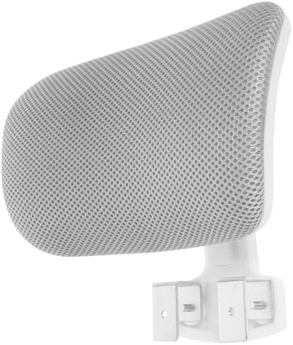 Tofficu Adjustable Clip-on Headrest Attachment for Office Chair Neck Height Enhancer Ergonomic Support Comfortable Desk Chair Head Pillow 10.43X9.44X4.13 Inch