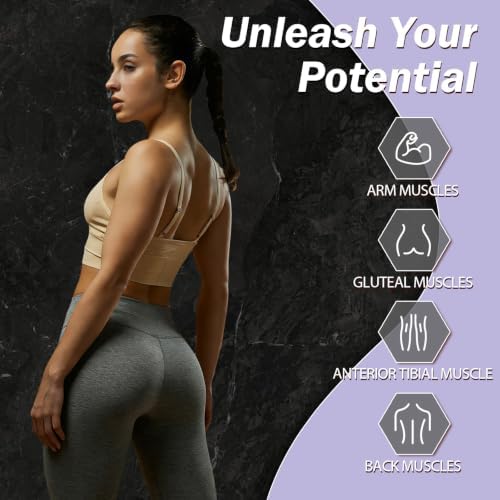 Resistance Bands for Working Out, 5 Levels Exercise Bands Set