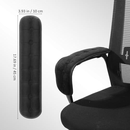 VILLCASE 1 Pair Chair Armrest Pads, Washable Padded Armrest Covers