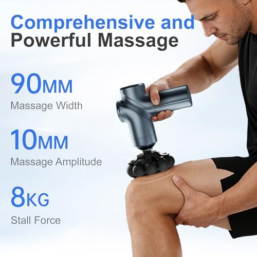 LEERCON Massage Gun Deep Tissue Mini Muscle Back Massager for Pain Relief
