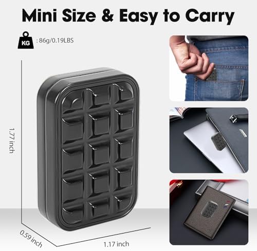 Infinite Fidget Slider, EDC Magnetic Metal Fidget Toys for Adults