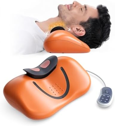 4-in-1 Cervical Traction Posture Corrector Orange