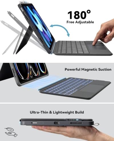 iPad Pro 11 (4th/3rd/2nd/1st Gen) & Air 11 inch 5/4th Keyboard Case