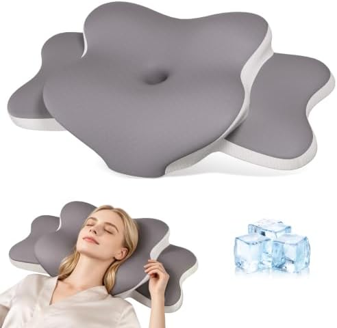Sleep Apnea Pillow Ergonomic Cervical Neck Pillow for Pain Relief