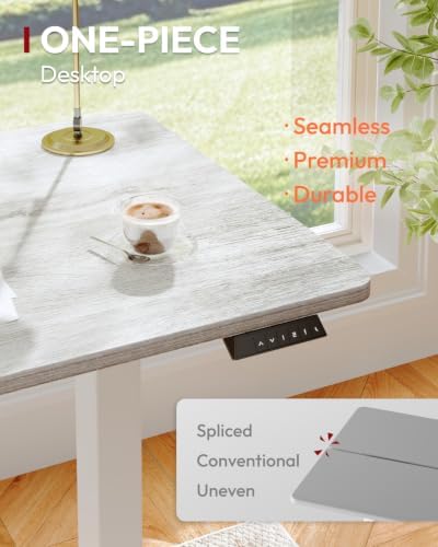 SANODESK 1'' Thick One-Piece 48 x 30'' Height Adjustable Standing Desk