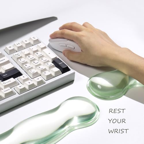Gel Mouse Wrist Rest, Green Wrist Rest for Mouse