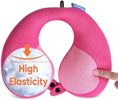 INFANZIA Kids Travel Neck Pillow for Ages 3 Years and up,for CarSeat Plane