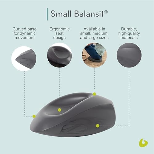 Balansit Balancing Seat Cushion, Large, Balanced Body Posture Support