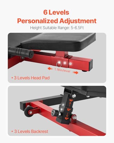 VEVOR Leg Press Machine, 700/550/440 LBS Capacity Lower Body Special Leg Machines, Adjustable Leg Strength Workout for High-Intensity Presses, Home Gym Workout Training Weight Equipment