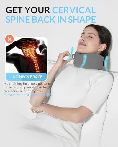 Neck Brace for Neck Pain & Support - Comfortable Cervical Collar