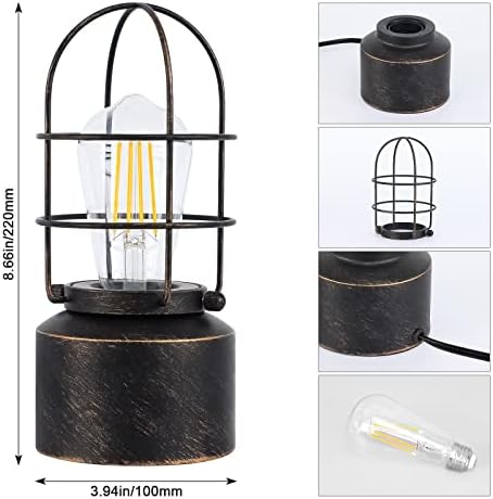 Haian Support Touch Control Table Lamp, 3-Way Dimmable Lamp,(Bulb Included)