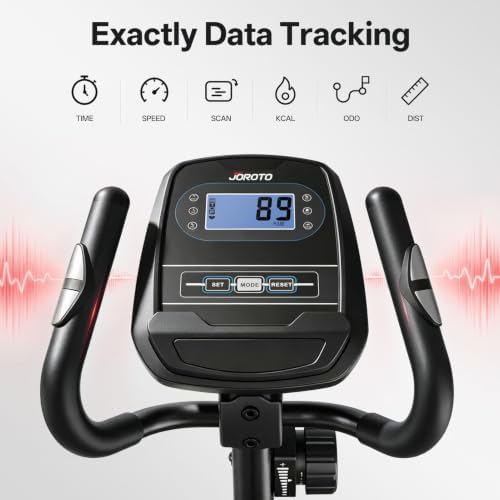 JOROTO Elliptical Exercise Machine with 18IN Stride, Kinomap APP Support