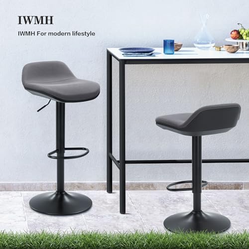 IWMH Standing Desk Stool, Adjustable Standing Desk Chair, Sit Stand Stool
