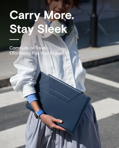MOFT Laptop Carry Sleeve with Stand &Smart Storage for 13" Laptop for Work