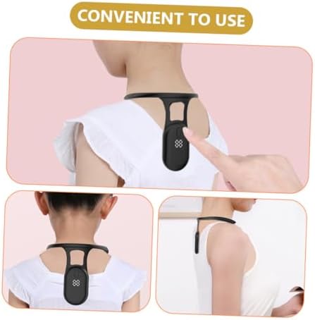 Posture Corrector Device Vibration Reminder Portable Sitting Posture Trainer for Students and Adults Neck Hanging Sensor for Correcting Hunching and Slouching