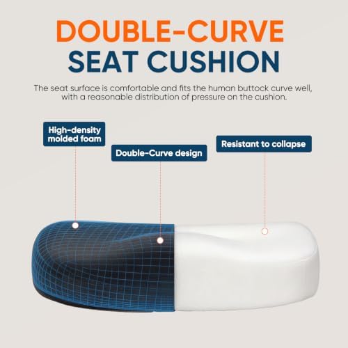 Ergonomic Office Chair 400 lbs Mesh Desk Chair with Headrest