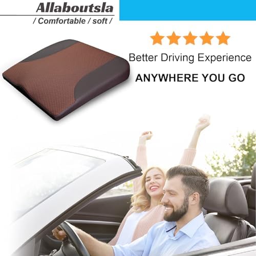 Allaboutsla Car Seat Cushion, Car Seat Cushions for Long Driving