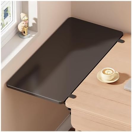 Desk Extender Tray, Wall Mounted Folding Desk Extension for Small Spaces