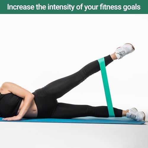 TechStone Resistance Bands Set – 5 Levels Loop Exercise Bands for Men & Women, Elastic Workout Bands for Home Gym, Training, Yoga & Fitness, Carry Bag Included