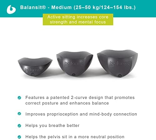 Balansit Balancing Seat Cushion, Large, Balanced Body Posture Support