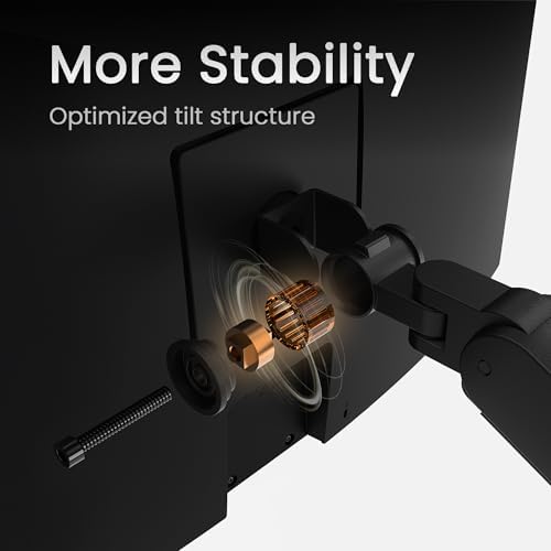 BenQ ErgoArm BSL01 VESA Desk Mount for Screens up to 40" & 24 lbs. Black