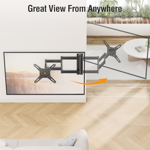 ELIVED 21.7in Long Arm TV Mount for 14-42" TVs Monitors, Max VESA 200x200