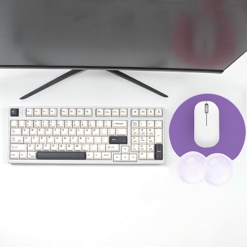 Ergonomic Gel Mouse Pad with Wrist Support, Clear Cooling Gel Wrist Pad