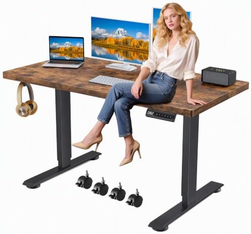 Hmimi 63'' ×24'' Height Adjustable Electric Standing Desk
