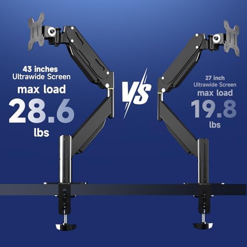 Pholiten Heavy Duty Monitor Arm for up to 43"