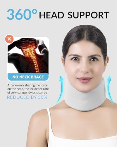 Ice Silk Neck Brace - Soft Cervical Collar for Neck Pain & Support
