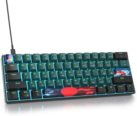 Owpkeenthy 60% Wired Mechanical Keyboard