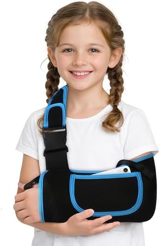 Kids Arm Sling Shoulder Immobilizer, Rotator Cuff Support Brace