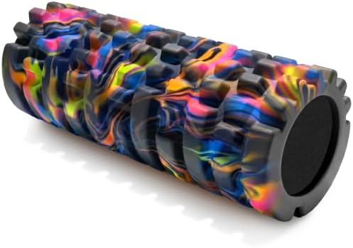 321 STRONG Patented 3-Zone Massage Roller, Medium Density for Exercise