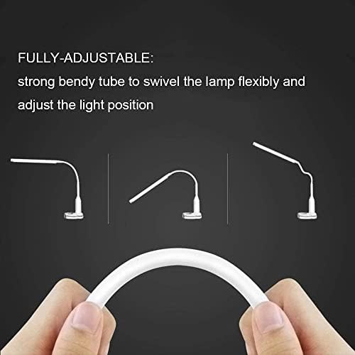 Table Lamp, Reading Light,LED Dimming Desk Lamp USB Powered Dimmable Desk Lamp LED Eye Protection Table Lamp Touch Control Brightness Adjustable Reading Clamp Light for Home