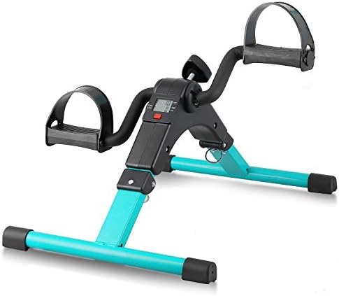 Folding Pedal Exerciser, Mini Exercise Bike Under Desk Bike