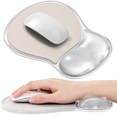 EooCoo Ergonomic Waterproof Mouse Pad with Gel Wrist Rest Support