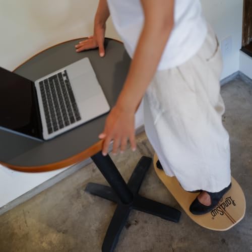 Crazy mini – Japanese Wood Balance Board for Core Strength, Kids Training & Surf-Inspired Fun(Stringer)