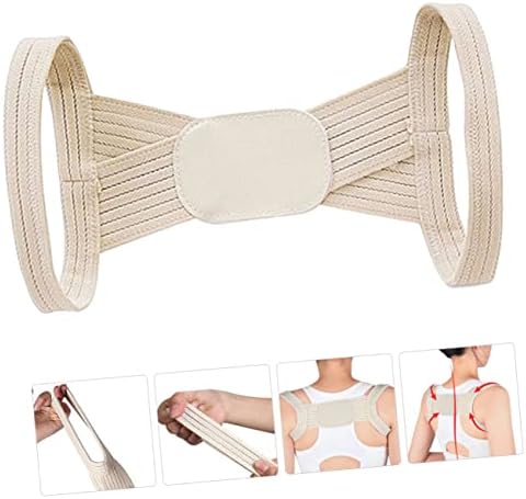 PartyKindom Adjustable Posture Corrector Invisible Back Brace M for Summer