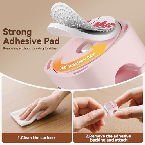 12Pack 360° Rotatable Cord Organizer for Desk Charger, Multicolor