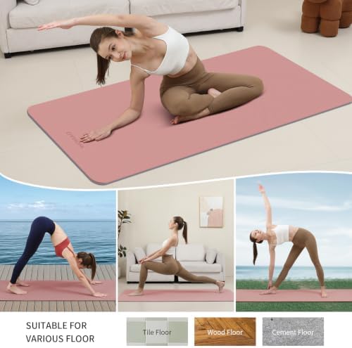 8mm Thick Yoga Mat Non Slip for Women Men